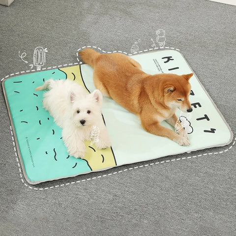 Comfy Summer Cooling Dog Bed Mat™️