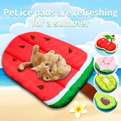 Fruit Shaped Breathable Cooling Dog Mat™️
