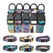 Bohemian Style Nylon Dog Collar Leash Set™️