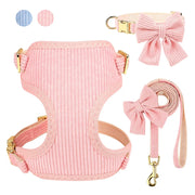 Adorable Dog Harness Collar Leash Set™️